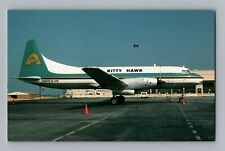 Aviation Airplane Postcard Kitty Hawk Air Cargo Airlines Convair CV-640 X14 picture