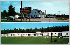 Vtg Lorne Virginia VA Bowie's Motor Court Motel 1950s View Postcard picture