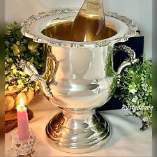 Oneida Silver Plated Champagne Bucket Wine Chiller Ice Bucket Vintage Urn ~ picture