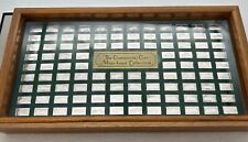 Franklin Mint 100pc The Centennial Car Mini Ingot Collection - Sterling Silver picture