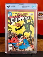 Superman #1 CBCS 7.0 DC Comics 1987 picture