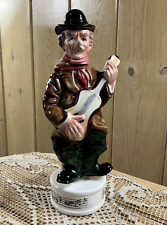 Working Vintage Hobo Musical Ceramic Decanter picture