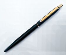 NOS Vintage Montblanc Noblesse Black Gold Trim Ballpoint Pen  picture