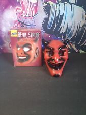 Vintage Devil Strobe Light Lite F/X # I864 Box Halloween Plug In Plastic w/ Box picture