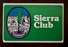 Vintage Sierra Club Sticker picture