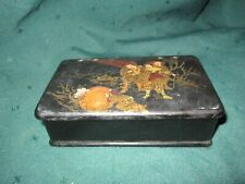 Wonderful Vintage Trinket Box~VG~Hinged Top picture