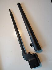 VINTAGE Spike Bayonet and Scabbard WW ll English? Antique Nice Militaria picture
