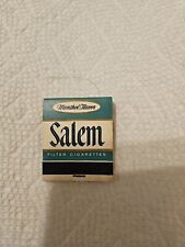 Vintage Matchbook Salem Menthol Filter Cigarettes Collectable Ephemera Unstruck picture