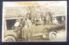 RPPC Los Angeles California 1910’s Golden West Tours Driver & Passengers RARE picture