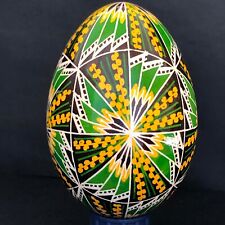 Real Ukrainian Pysanky Goose Pysanka Hand made Hutsul Easter Egg picture