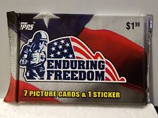 2001 Topps Enduring Freedom Sealed Trading Card Pack NEW picture