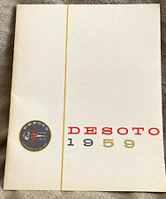 1959 Desoto Automobile Sales Brochure Booklet Catalog w/ Optional Accessories picture