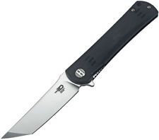 Bestech Kendo G10 Linerlock Black Handle D2 Tool Steel Folding Blade Knife G06A1 picture