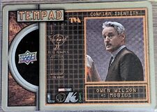 2023 Upper Deck LOKI Tempad Metal Card TM-6 Owen Wilson As Mobius picture