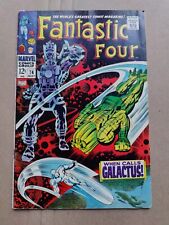 Fantastic Four 74 Galactus Silver Surfer Jack Kirby Low Grade GD+ Water Damage  picture