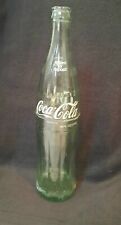 COKE COLA Bottle Green Tint Glass Bozeman Mont. 16oz  