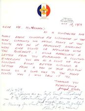 Secretary of Defense Robert S. McNamara Signed Letters - 1969-71 picture