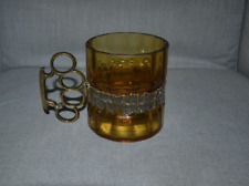 Turun Hopea Pentti Sarpanevo Beer Mug With Brass Knuckles  From Finland In Box picture