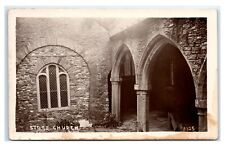 Postcard Stone Church RPPC A52 picture