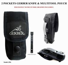 2 POCKET GERBER POUCH/SHEATH FOR MP800 MP600, 06 Knife, MUTILTOOL, KNIFE, KNIVES picture