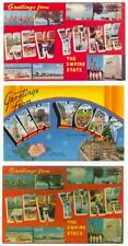 Greetings From New York The Empire Stated Lot of 3 Postcards  picture