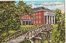 U.S. Government Hospital, Des Moines, Iowa IA shows bridge vintage unposted picture