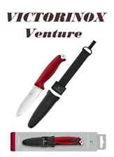 VICTORINOX Venture Fixed Blade Swiss Army Knife Red Single Piece Structure New picture