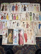 Lot/15 VTG Size 16 Bust 36/38 Sewing Patterns 60’s Simplicity McCalls picture