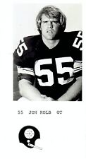 1975 Press Photo Team Issued of Pittsburgh Steelers Football Jon Kolb picture