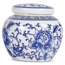  Chinese Traditional Blue and White Porcelain Ceramic Small Ginger Jar Model-2 picture