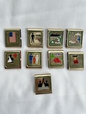 Vintage BSA / Boy Scouts of America  9 Metal Merit Badges picture