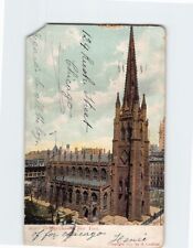 Postcard Trinity Church New York USA picture