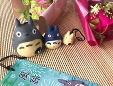 Ghibli My Neighbor Totoro Trio of Large Medium and Small Totoros Wind Chime picture