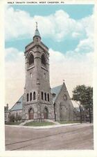 Postcard Holy Trinity Church West Chester PA picture
