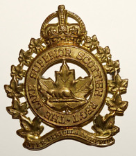 BRITISH MILITARY CAP BADGES, Lake Superior Scottish Regiment, Canadian Cap Badge picture