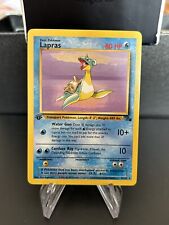 Pokemon Card Lapras 25/62 1st Edition Fossil Eng Old Near Mint/Mint picture