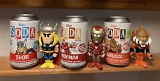 Lot Of 3 Common Funko Soda Figs. Thor, Iron Man & Larfleeze picture