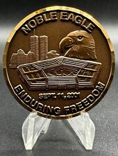 Defenders of Freedom All Services Operation Noble Eagle OEF 9-11 Challenge Coin picture
