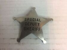Vintage Obsolete 1900? Genuine J.P. Cooke Co. Special Deputy Sheriff Badge picture