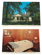 Franklin Roosevelts Little White House Vintage Postcards Warm Springs Georgia picture