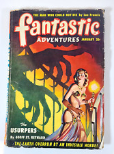Fantastic Adventures Pulp Magazine January  1950 Vol. 12 #1 picture