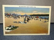 Old Silver Beach West, Falmouth, Massachusetts Postcard ￼ picture