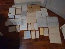 Vintage Deed Indenture Document Primissory Note Lot 1801-1930s PA NY DE  picture