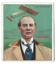 Aviator J.B. Moisant TOBACCO Card C52 1910 Canada Like Mecca T218 Airplanes picture