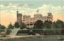 Portland,ME Casco Castle,South Freeport Cumberland County Maine Postcard Vintage picture