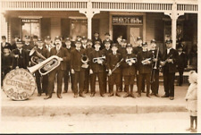 RPPC  Gilbertville Cornet Band  Hardwick  Massachusetts  Postcard  c1910 picture