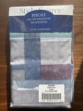 Vintage 80s 90s Springs Graffix King Peracle Pillowcase Pair **NEW** picture