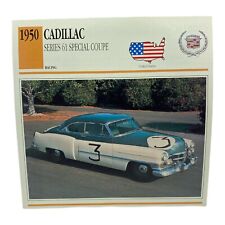 Cars of The World - Single Collector Card Edito-Service 1950 Cadillac Ser 61 Cou picture