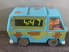 Vintage Scooby-Doo The Mystery Machine Van Alarm Clock Lights Up Needs Repairs picture