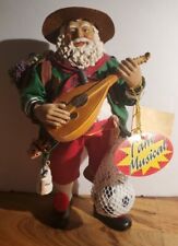 Kurt S. Adler Collectibles  Fabriche' Musical Italian Santa 10